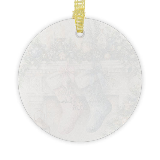 Glass Ornaments First Christmas Married - Stockings