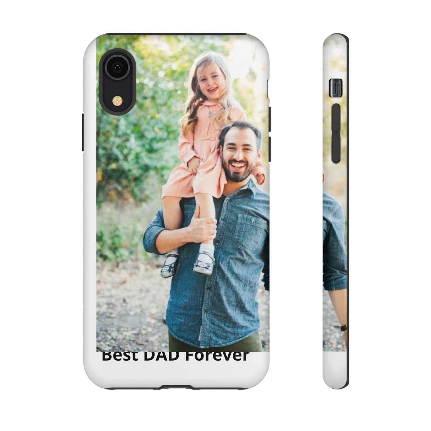 Personalized Photo 'Best DAD Forever' Phone Case | Tough Case