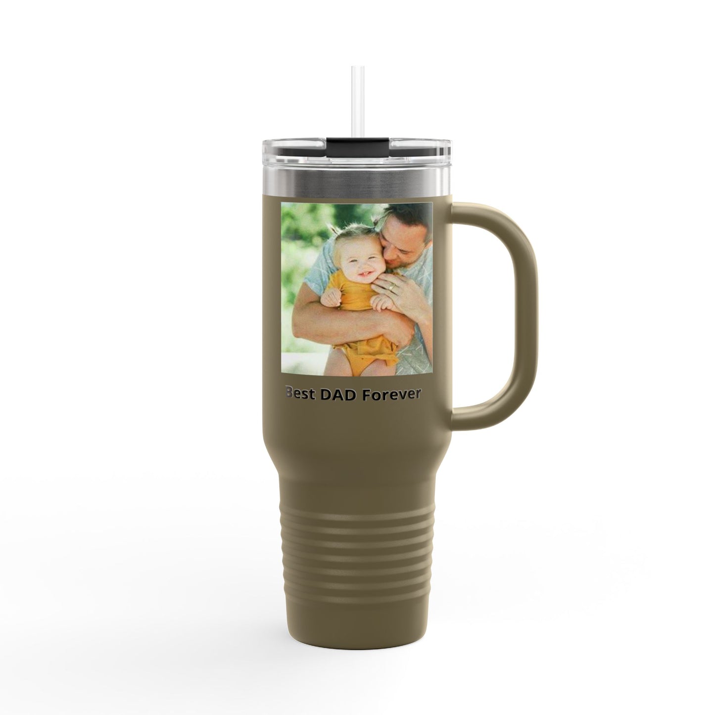 Best DAD Forever Travel Mug | 40oz Insulated Tumbler