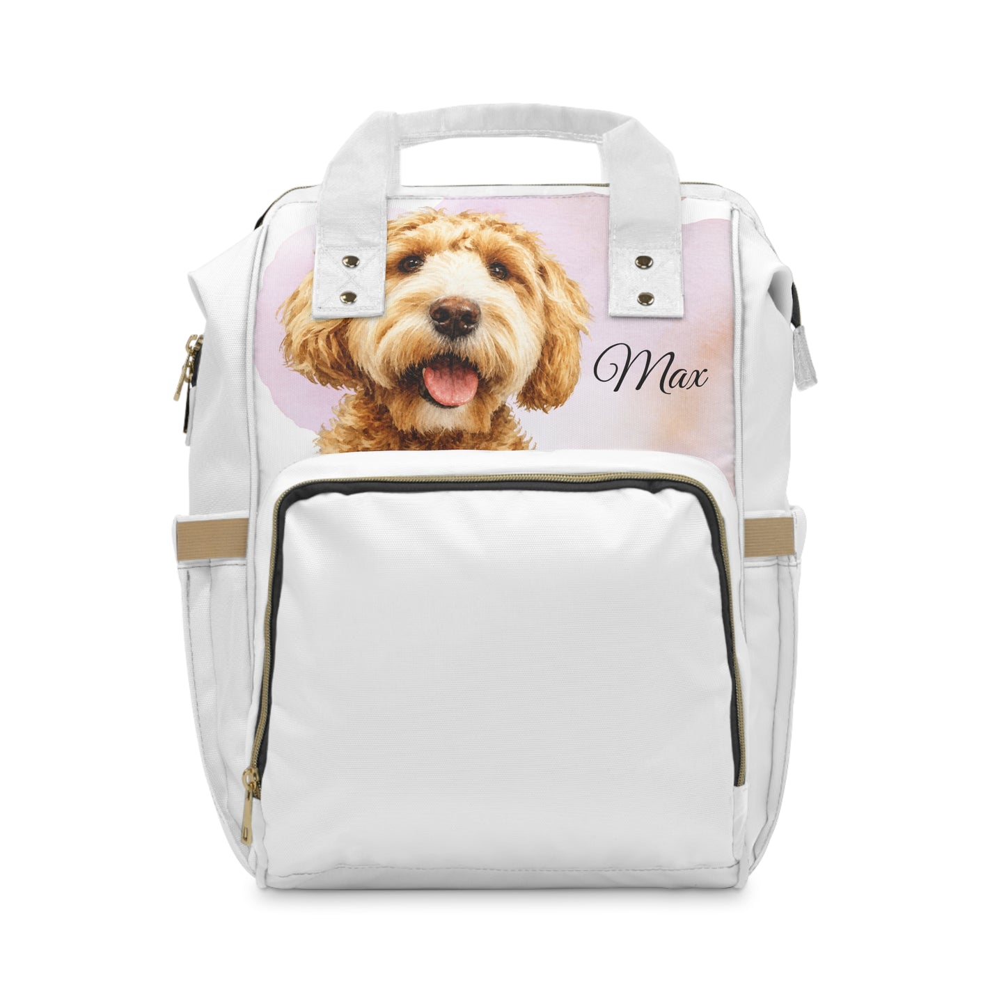 Personalized Puppy Photo Backpack | Diaper Backpack