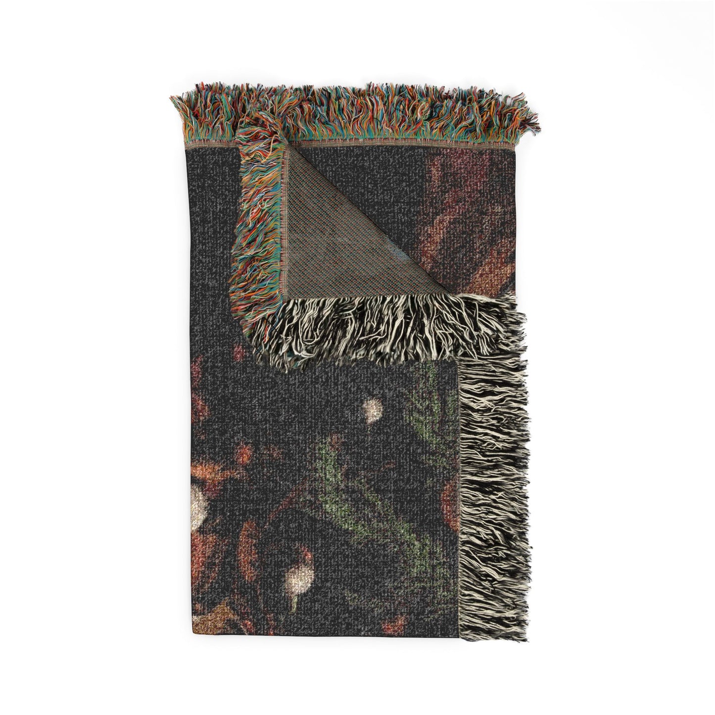 Medieval Monk Reading Woven Blanket | Tapestry Throw