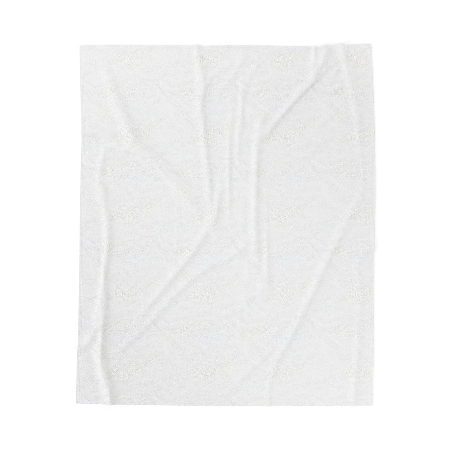 Copy of Bearded Man Portrait Velveteen Plush Blanket | Holiday Script "Happy Christmas"