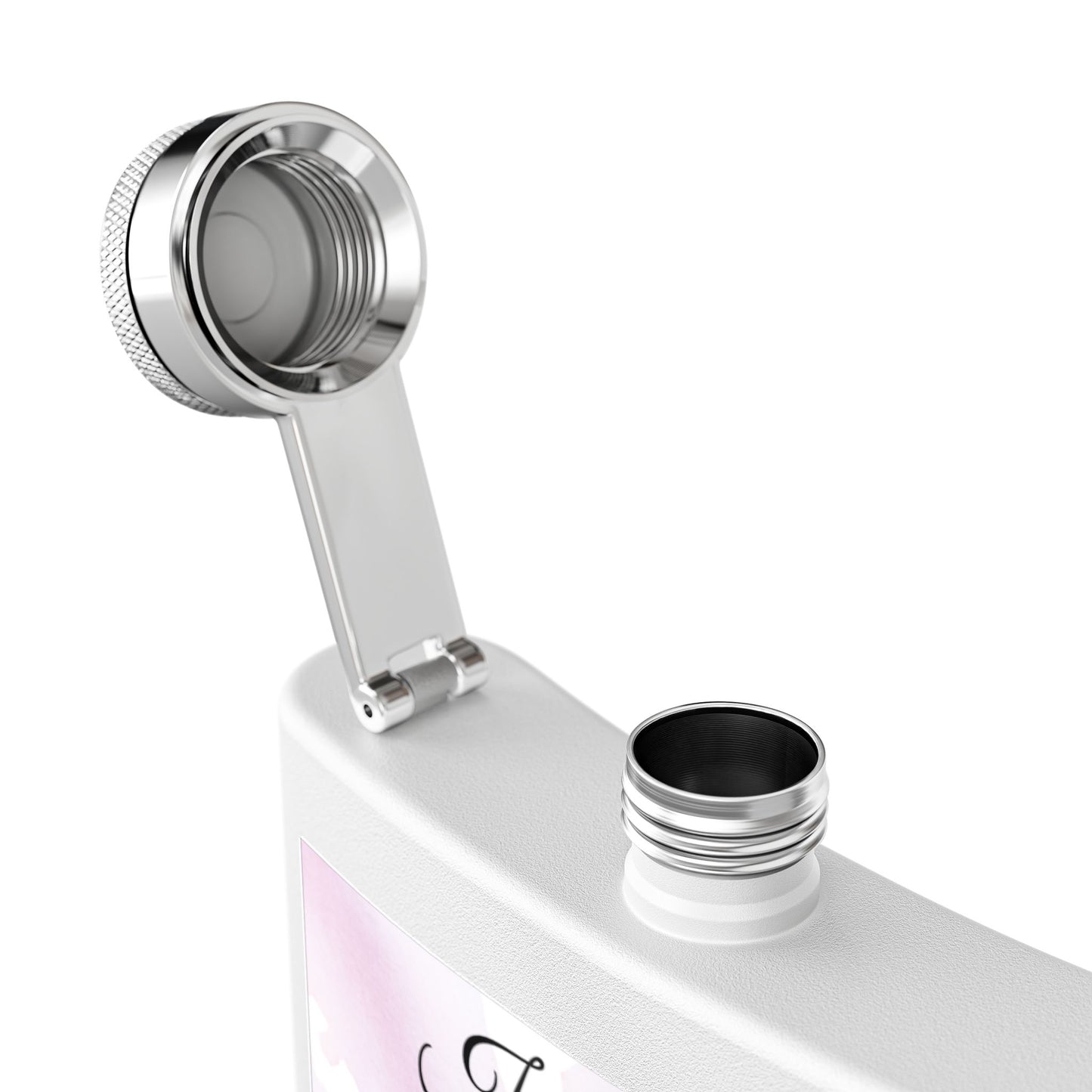 Personalized Dog Photo Flask stainless steel 6oz | Custom Pet Name