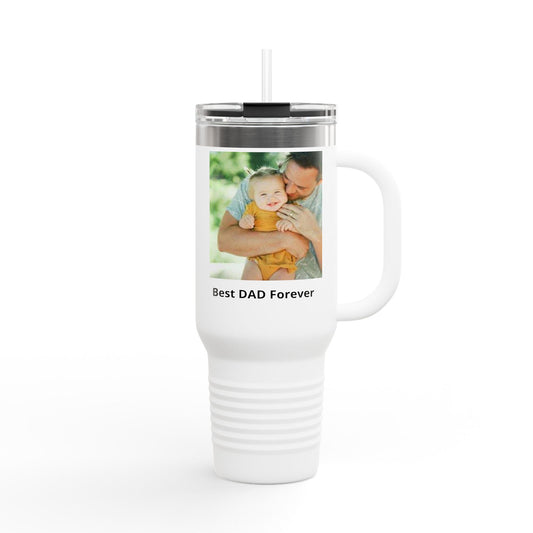 Best DAD Forever Travel Mug | 40oz Insulated Tumbler