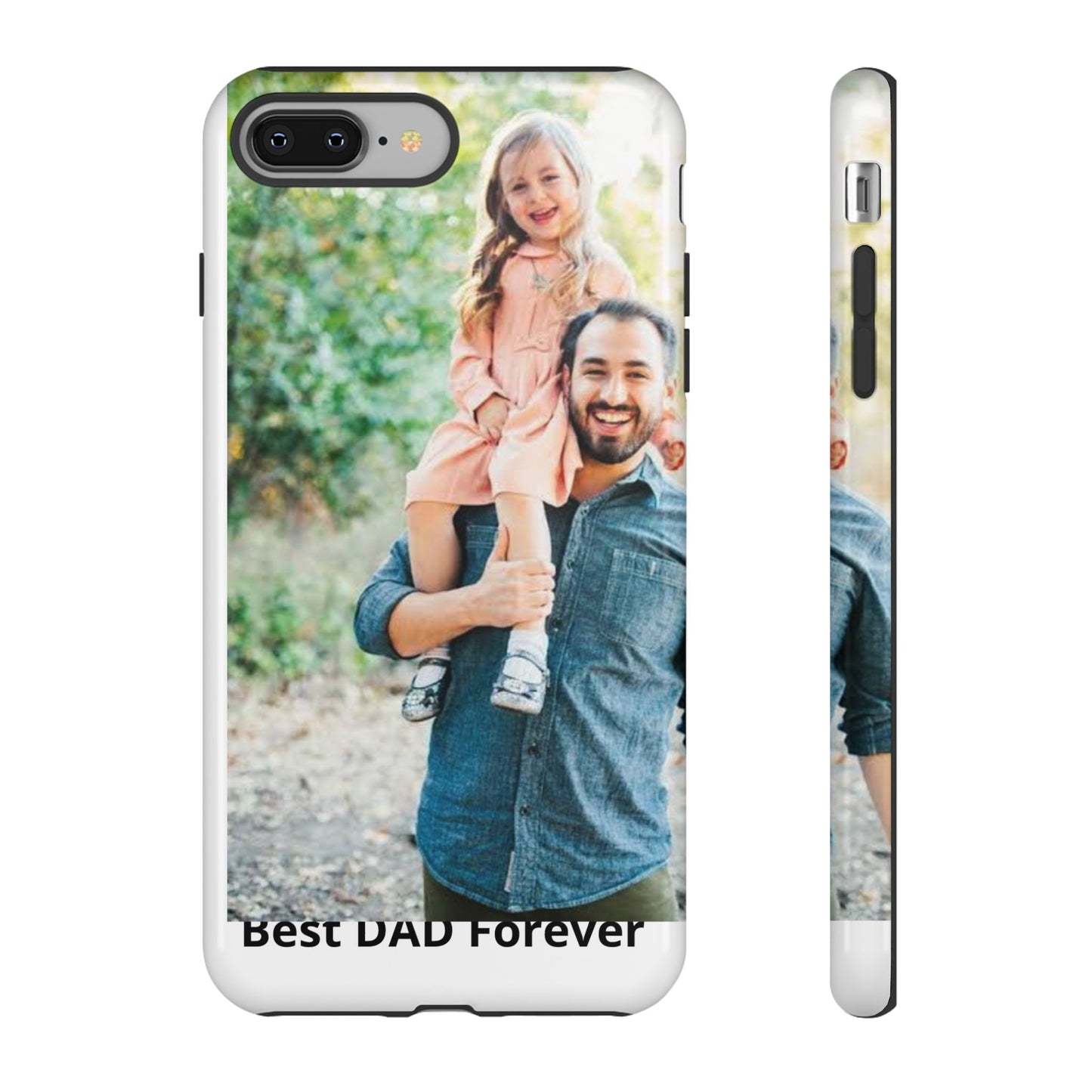 Personalized Photo 'Best DAD Forever' Phone Case | Tough Case