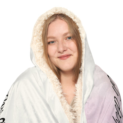 Custom Pet Portrait Hooded Blanket | Personalized Dog Photo Memorial Blanket