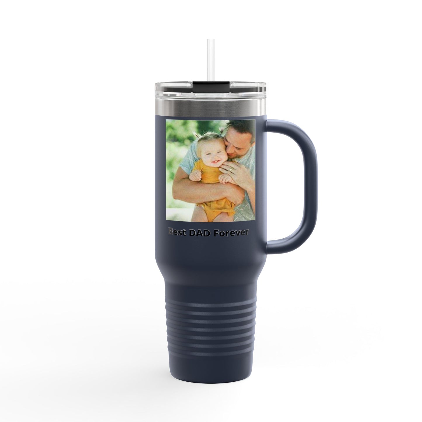 Best DAD Forever Travel Mug | 40oz Insulated Tumbler
