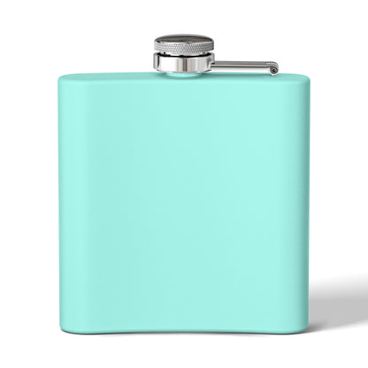 Personalized Dog Photo Flask stainless steel 6oz | Custom Pet Name