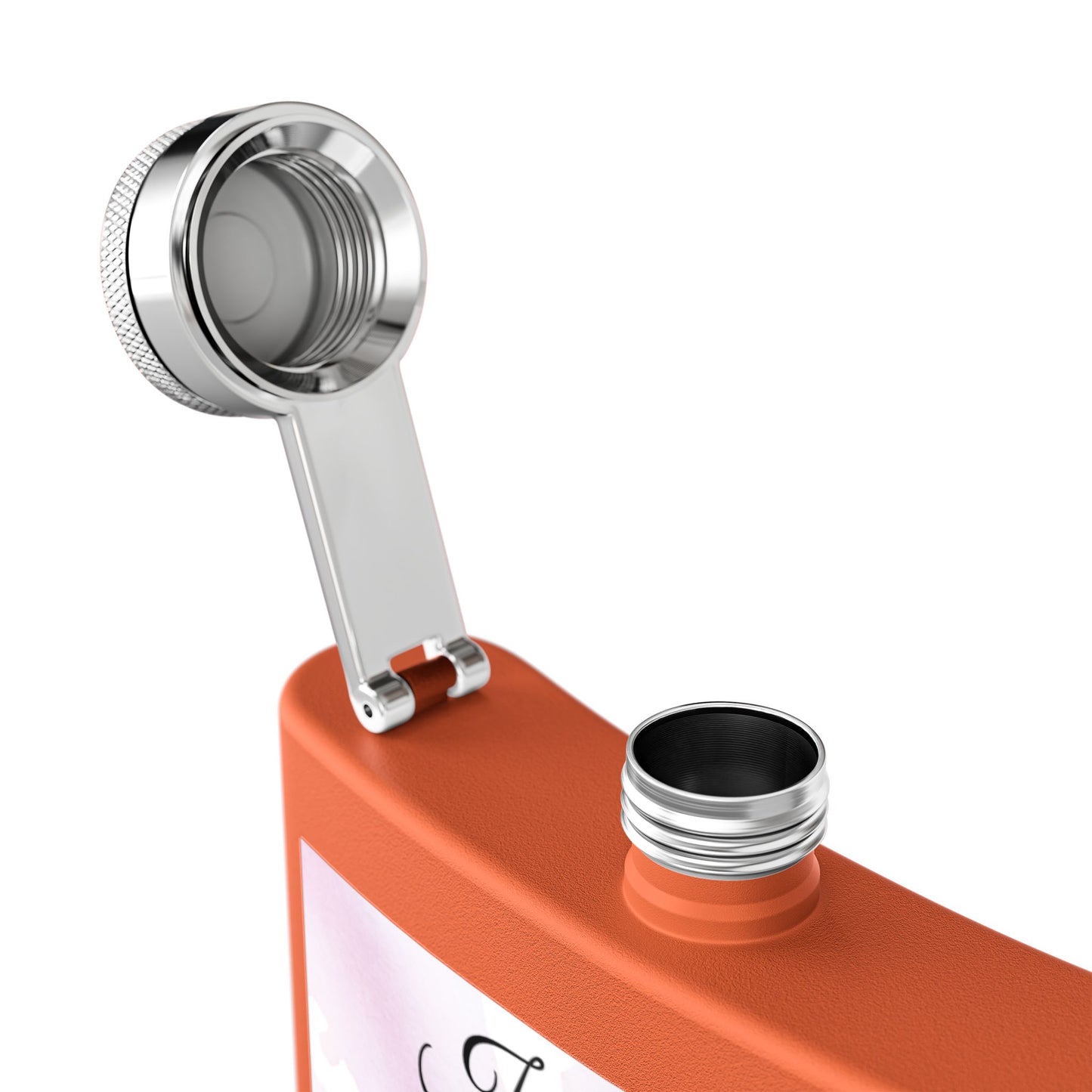 Personalized Dog Photo Flask stainless steel 6oz | Custom Pet Name