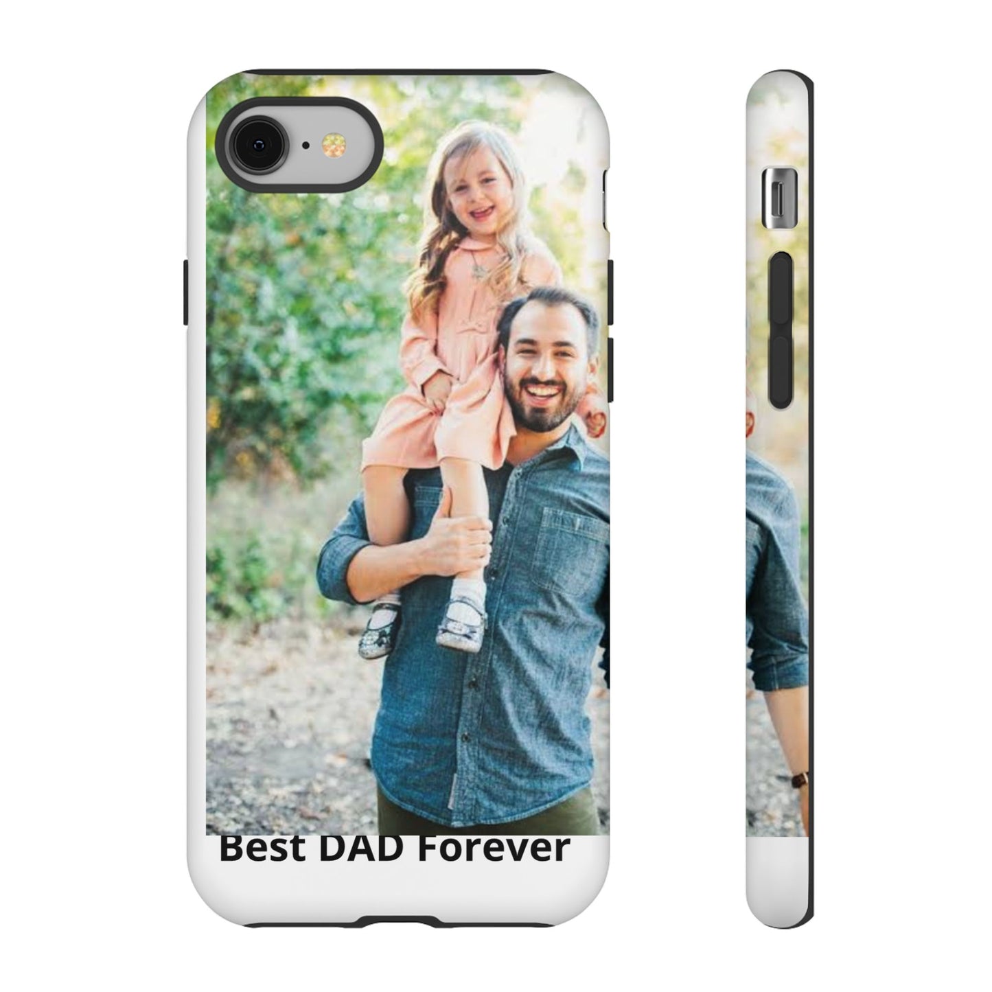 Personalized Photo 'Best DAD Forever' Phone Case | Tough Case